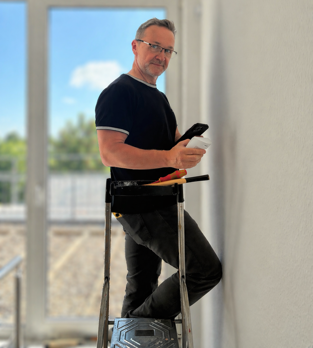 Peter Radtke im Einsatz