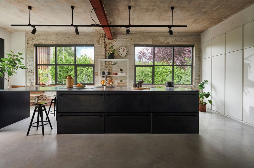 Küchenfenster ohne Plissee